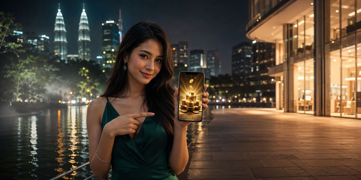 Paparan bonus cashback Kuala Lumpur dengan latar bandar moden